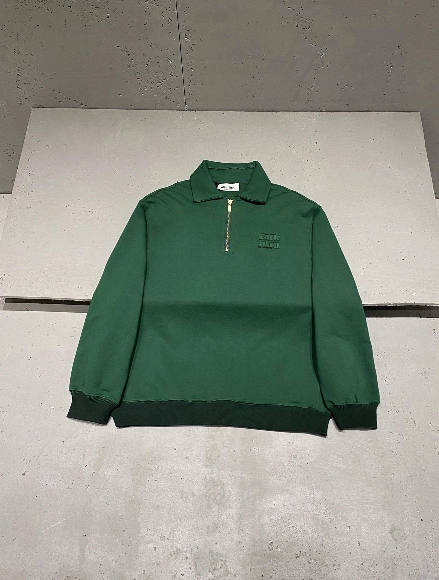 Victoria-- 7iu7iu Polo embroidery Cotton oversize item:E-F361J0804H