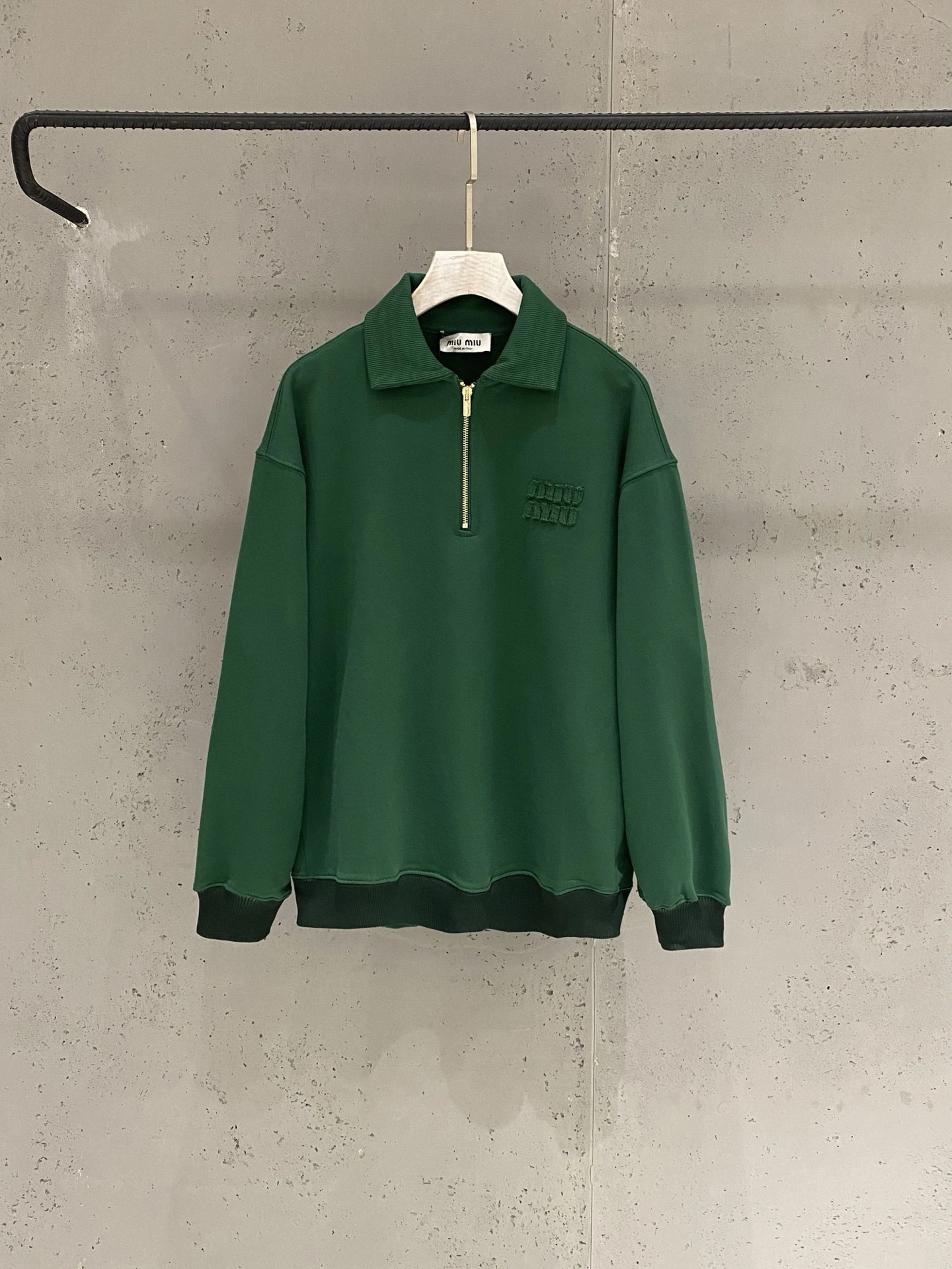 Victoria-- 7iu7iu Polo embroidery Cotton oversize item:E-F361J0804H