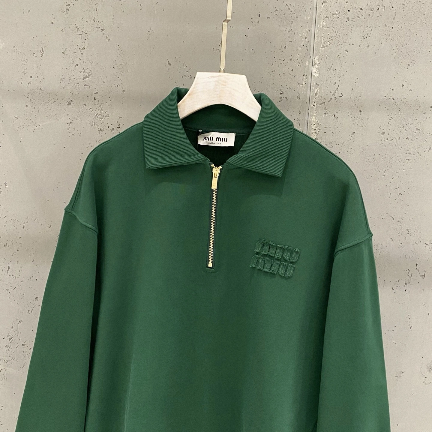 Victoria-- 7iu7iu Polo embroidery Cotton oversize item:E-F361J0804H