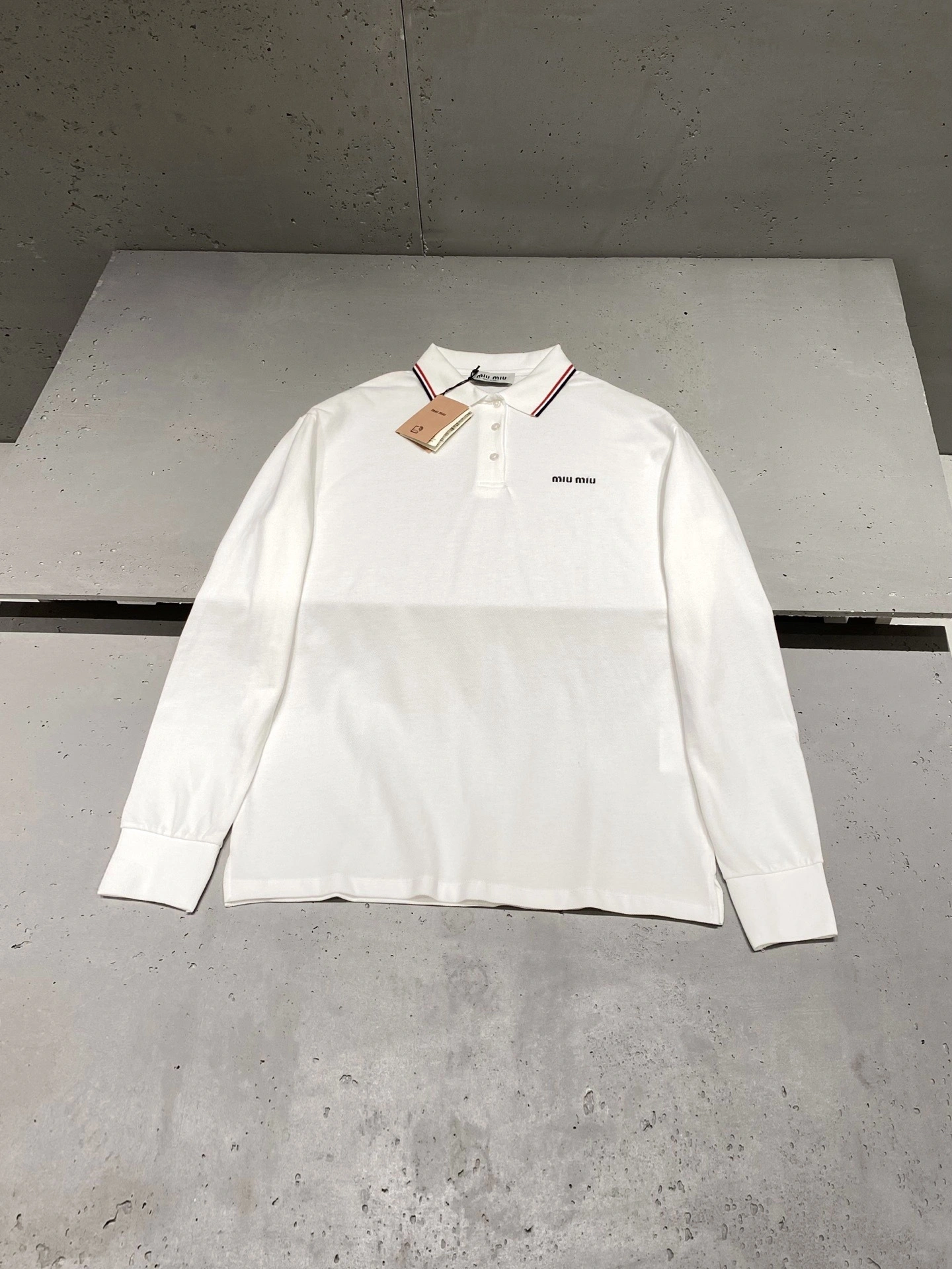 Victoria-- 7iu7iu Polo embroidery oversize item:E-F361J0811H