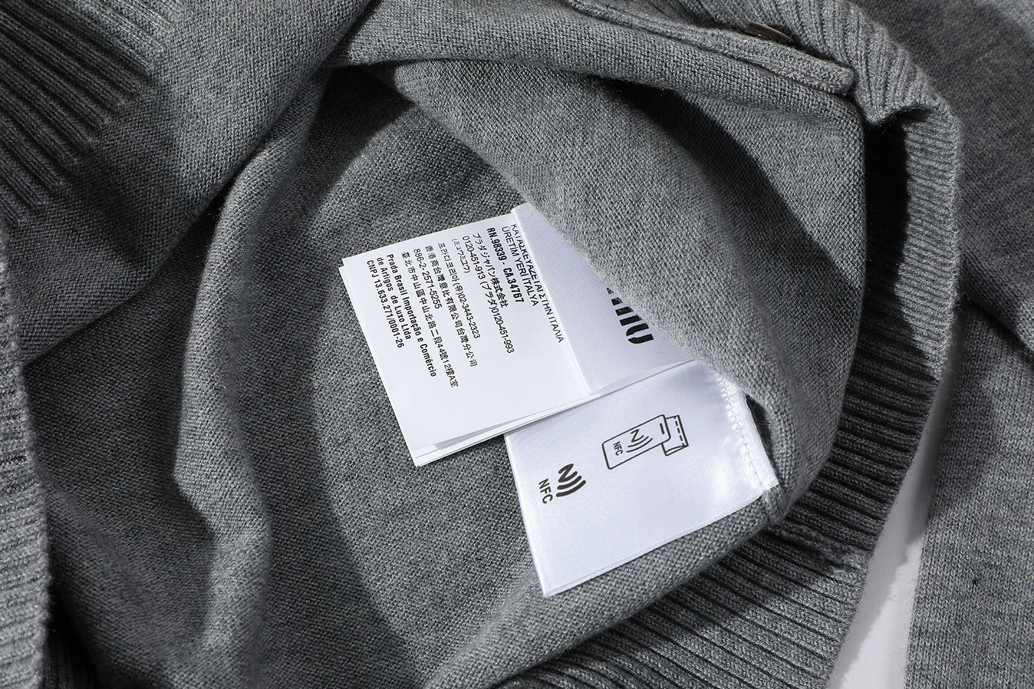 &Victoria-- 7iu7iu Slim Fit cashmere 2colour item:E-F237B0612-2