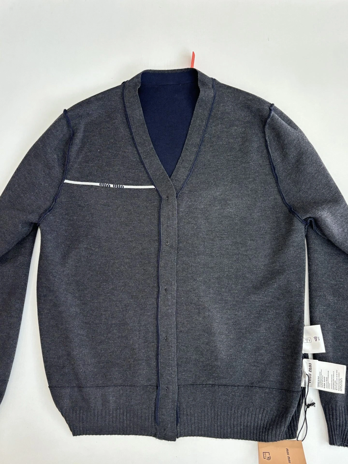 Victoria-- 7iu7iu cashmere oversize 2colour item:E-F363I2314-2H
