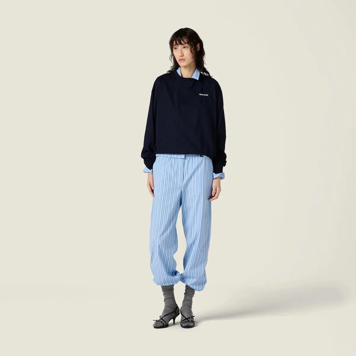 Victoria-- 7iu7iu embroidery Cotton oversize item:E-F361J0807H
