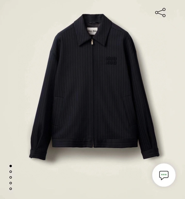 &Victoria-- 7iu7iu wool oversize embroidery item:E-F237B0725