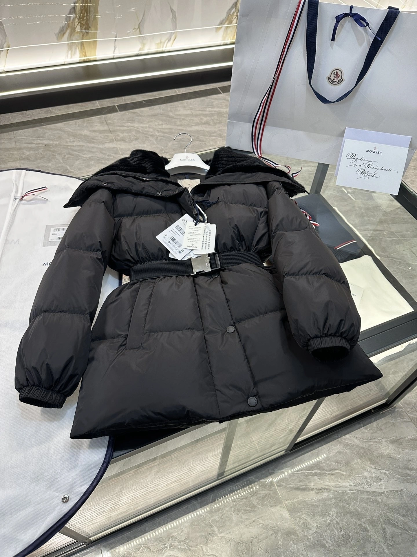 Victoria-- 7o9385r Down jacket embroidery nylon item: E-F442J1835H