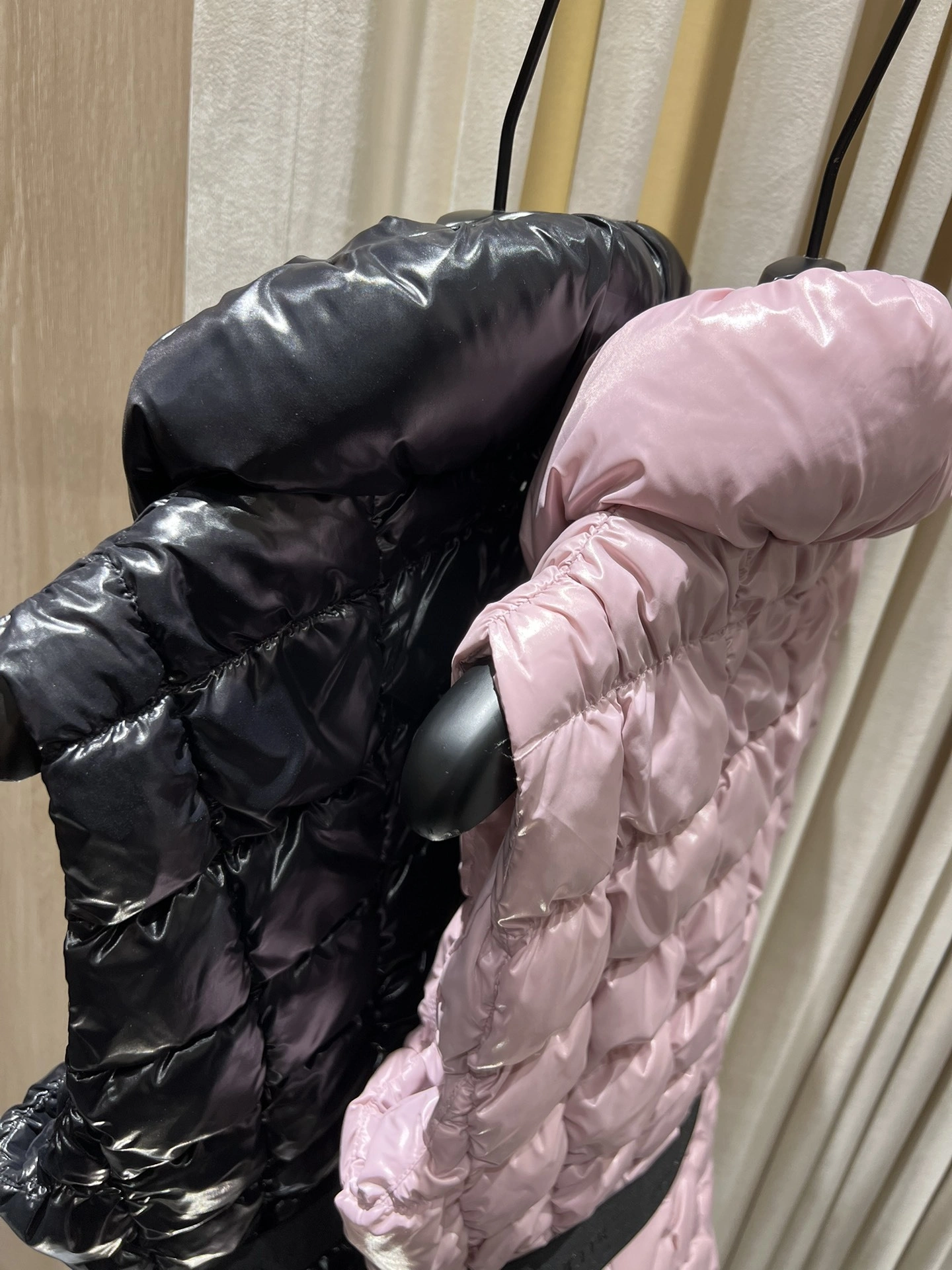 Victoria-- 7o9385r Down jacket goose down 2colour item:E-F140J0833-2H
