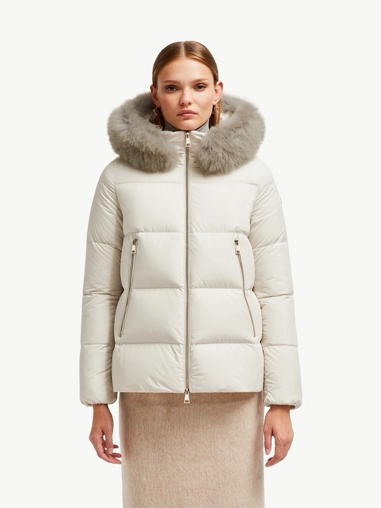 Victoria-- 7o9385r Down jacket goose down 2colour item:E-F409J2218-2H