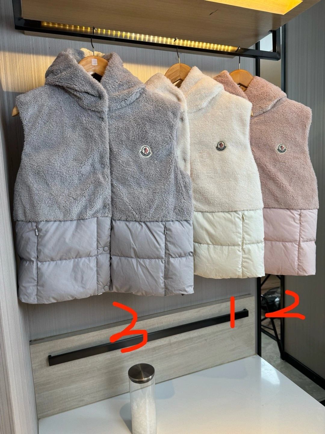 Victoria-- 7o9385r Down jacket goose down 3colour item: E-F409I1520-3