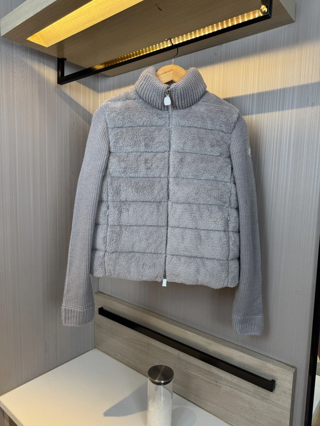 Victoria-- 7o9385r Down jacket goose down wool 3colour item: E-F409I1517-3