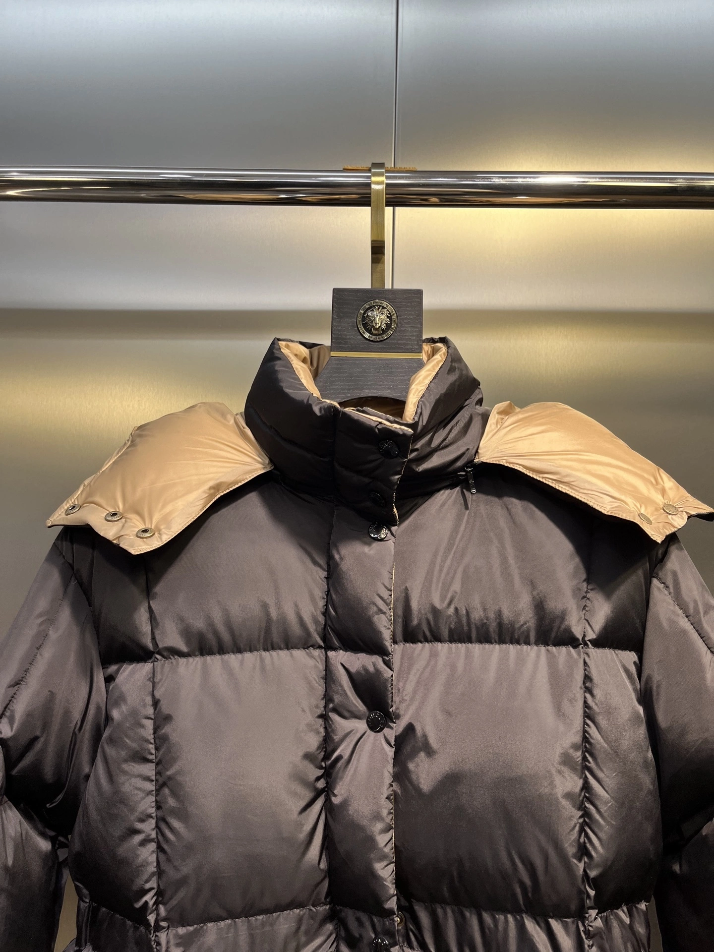 Victoria-- 7o9385r Down jacket nylon 2colour item: E-F431J2003-2