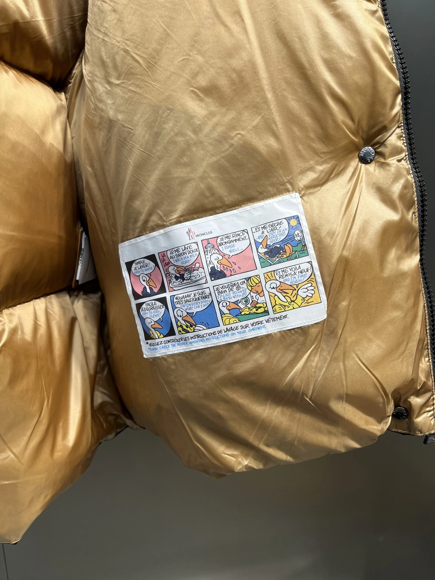 Victoria-- 7o9385r Down jacket white duck down 2colour item: E-F190I2956-2H