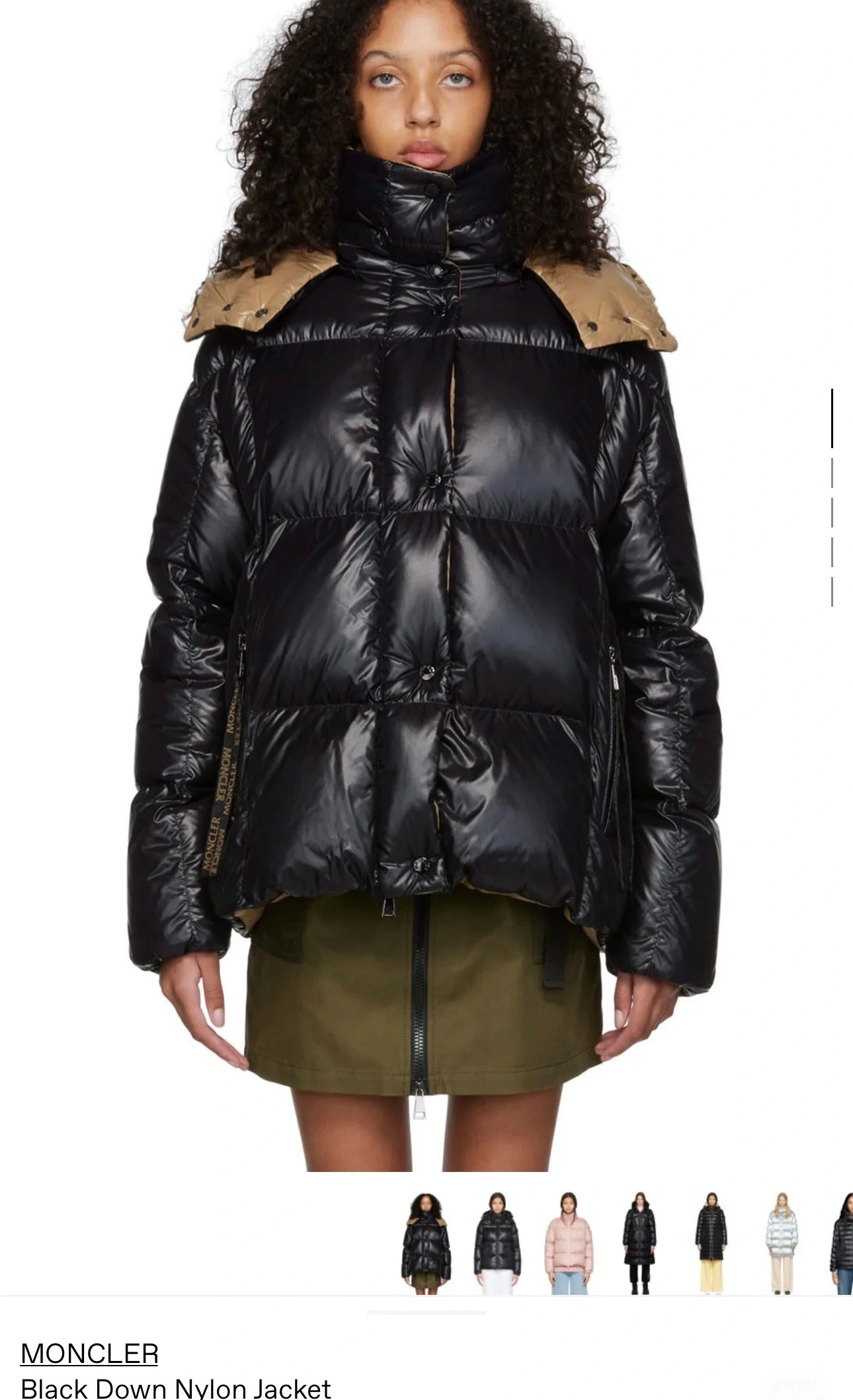 Victoria-- 7o9385r Down jacket white duck down 2colour item: E-F190I2956-2H