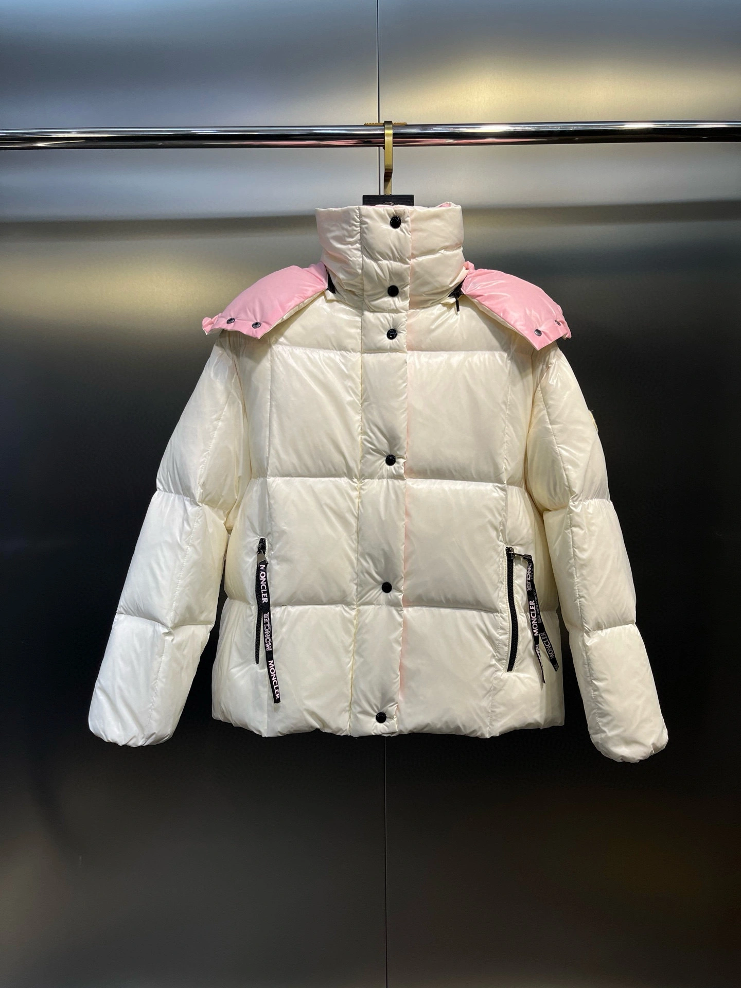 Victoria-- 7o9385r Down jacket white duck down 2colour item: E-F190I2956-2H