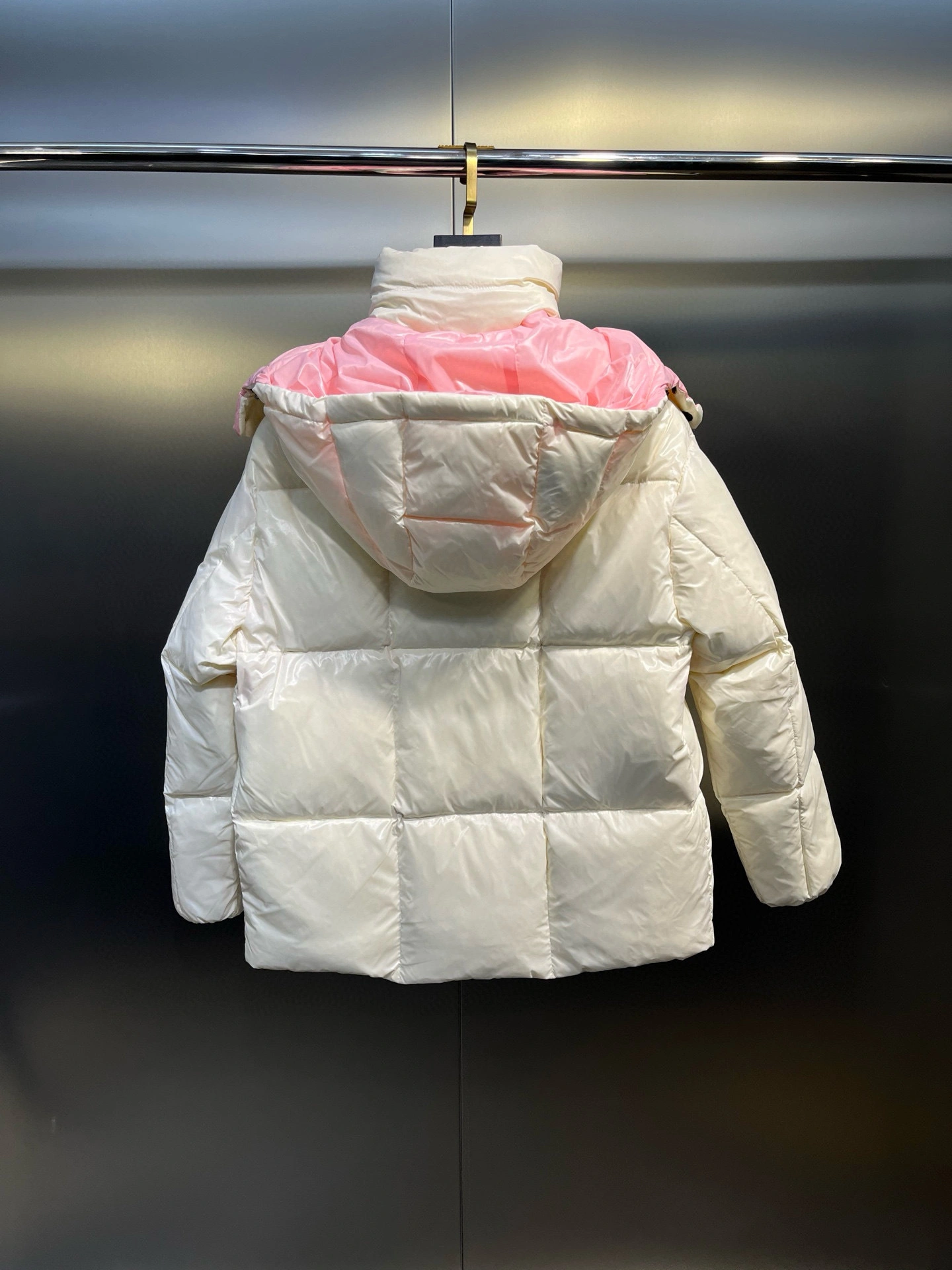 Victoria-- 7o9385r Down jacket white duck down 2colour item: E-F190I2956-2H
