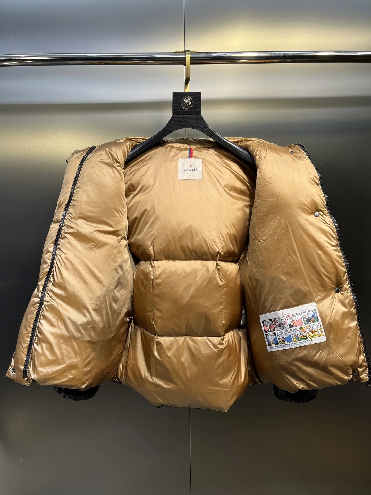 Victoria-- 7o9385r Down jacket white duck down 2colour item: E-F190I2956-2H