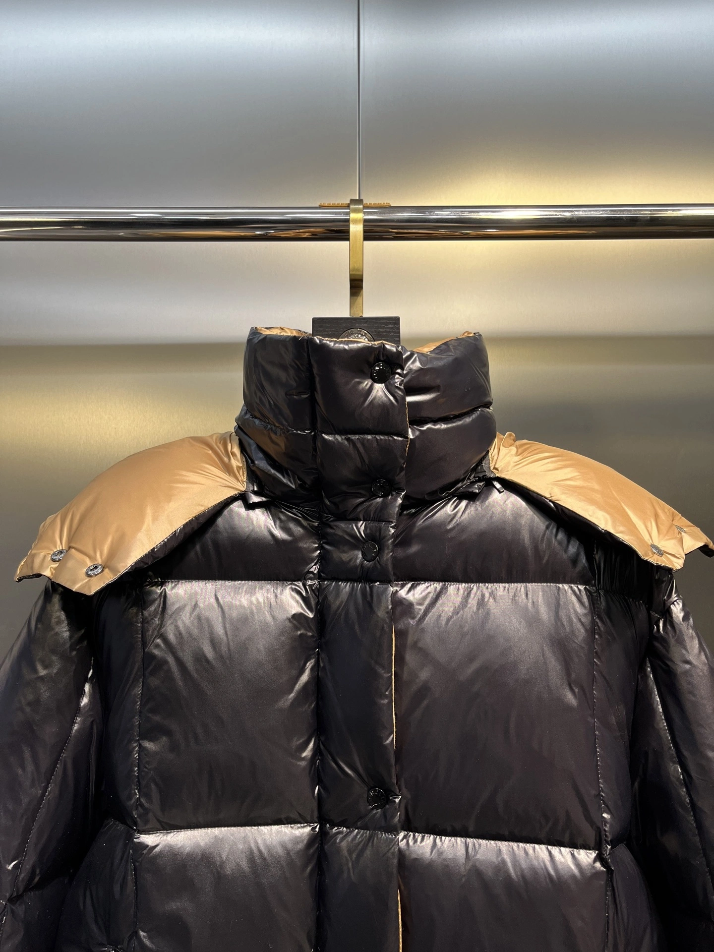 Victoria-- 7o9385r Down jacket white duck down 2colour item: E-F190I2956-2H