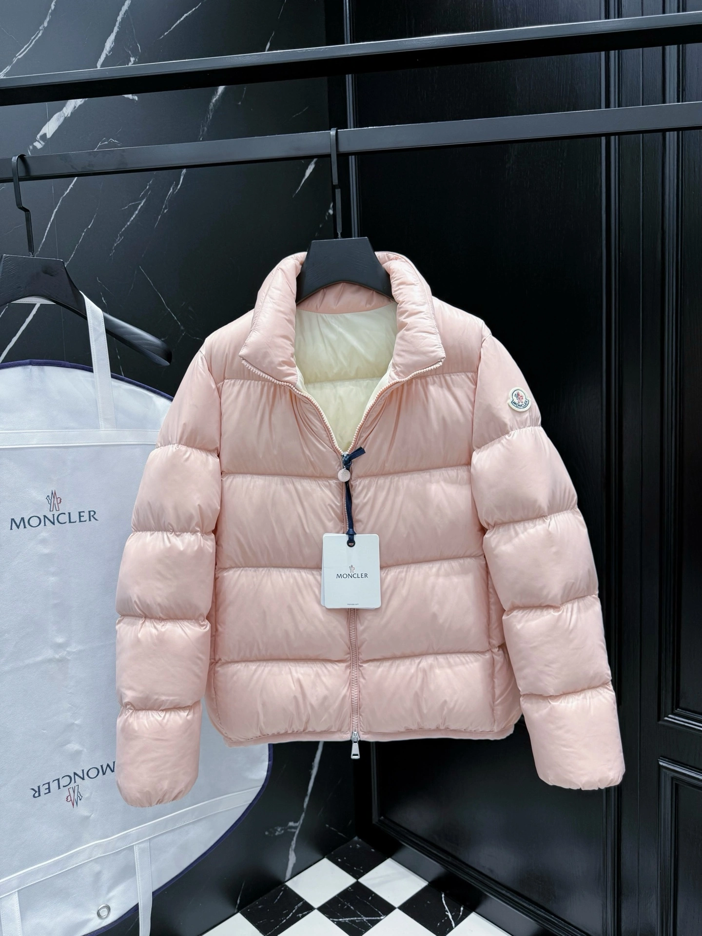 Victoria-- 7o9385r Down jacket white duck down item: E-F501J1504H