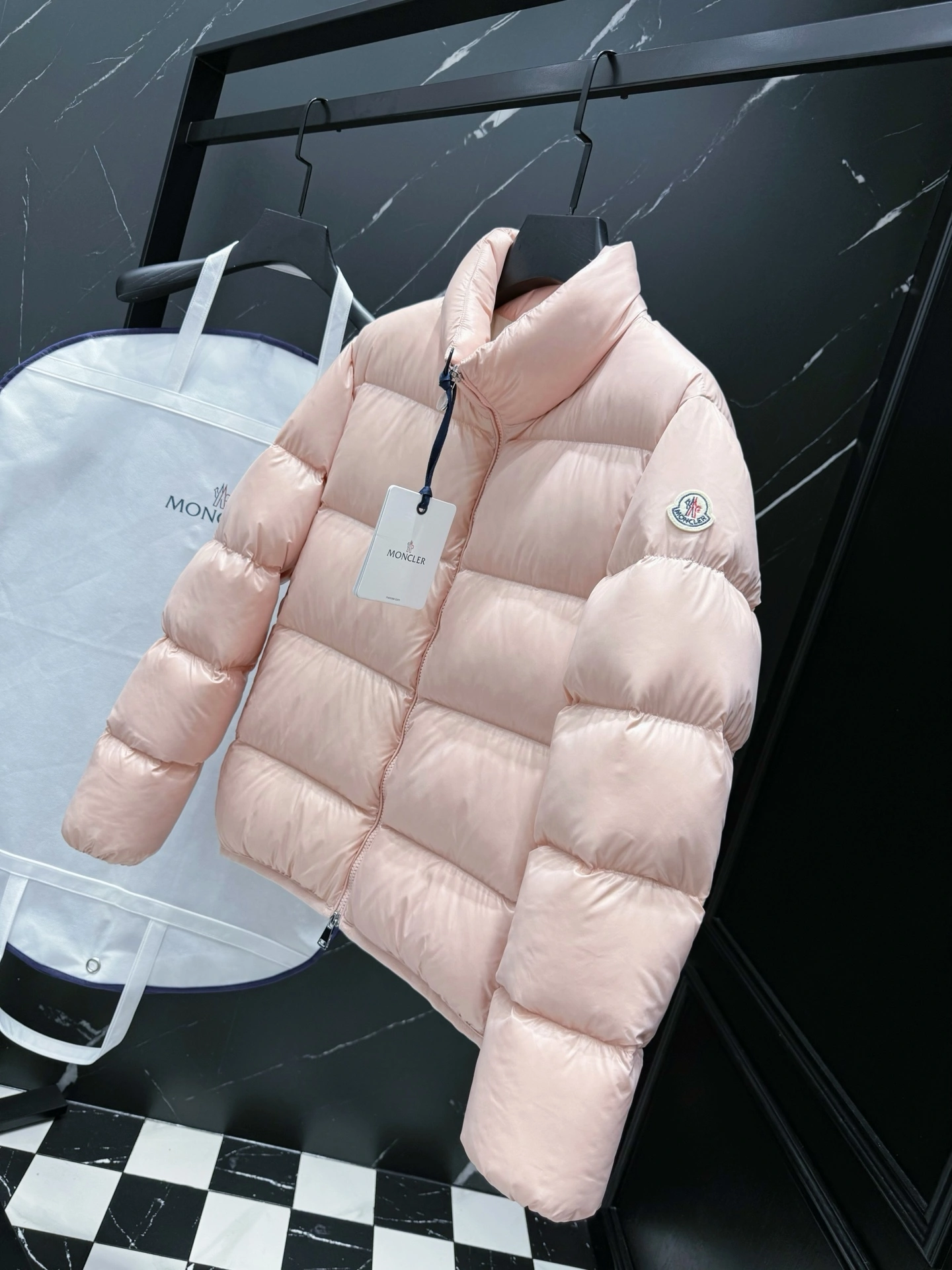 Victoria-- 7o9385r Down jacket white duck down item: E-F501J1504H