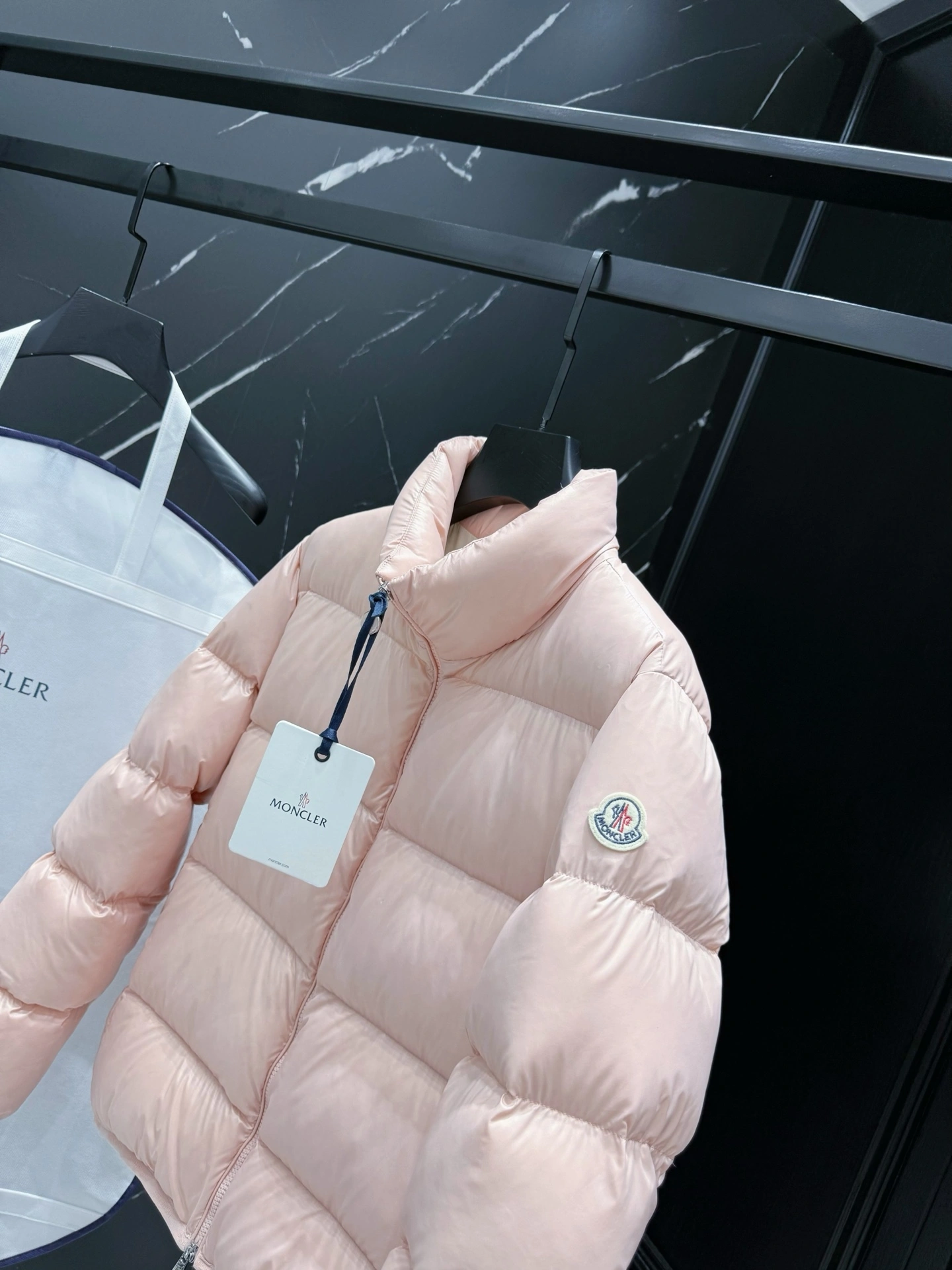 Victoria-- 7o9385r Down jacket white duck down item: E-F501J1504H