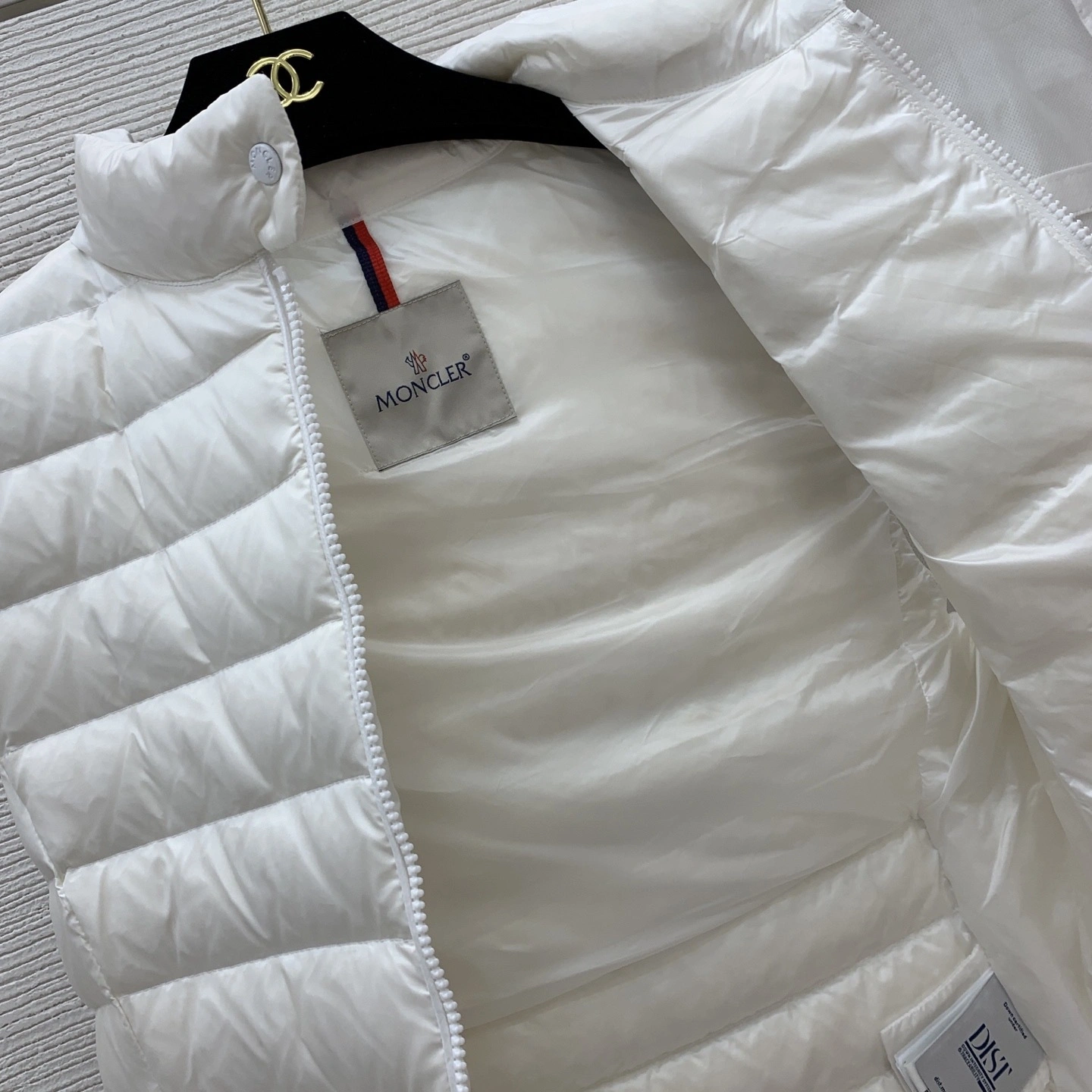 Victoria-- 7o9385r Down jacket white goose down 2colour item: E-F044J0531-2