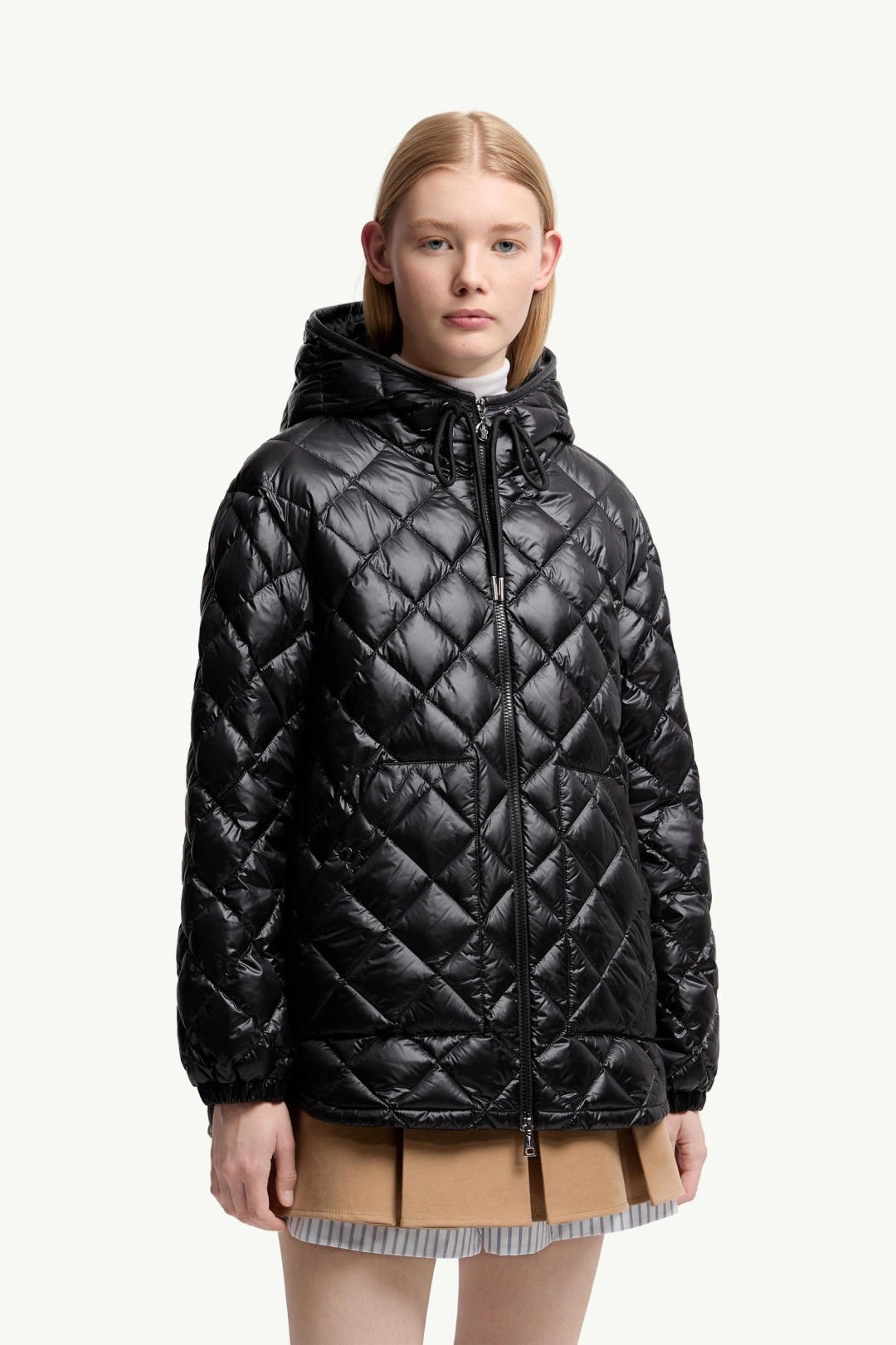 Victoria-- 7o9385r Down jacket white goose down 2colour item: E-F140J1219-2H