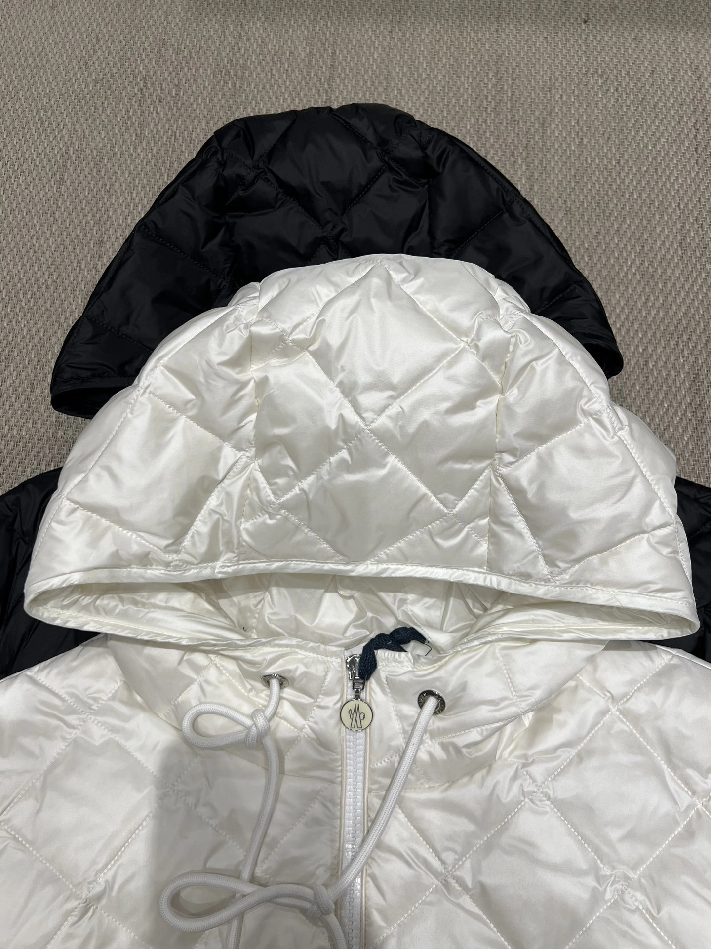 Victoria-- 7o9385r Down jacket white goose down 2colour item: E-F140J1219-2H