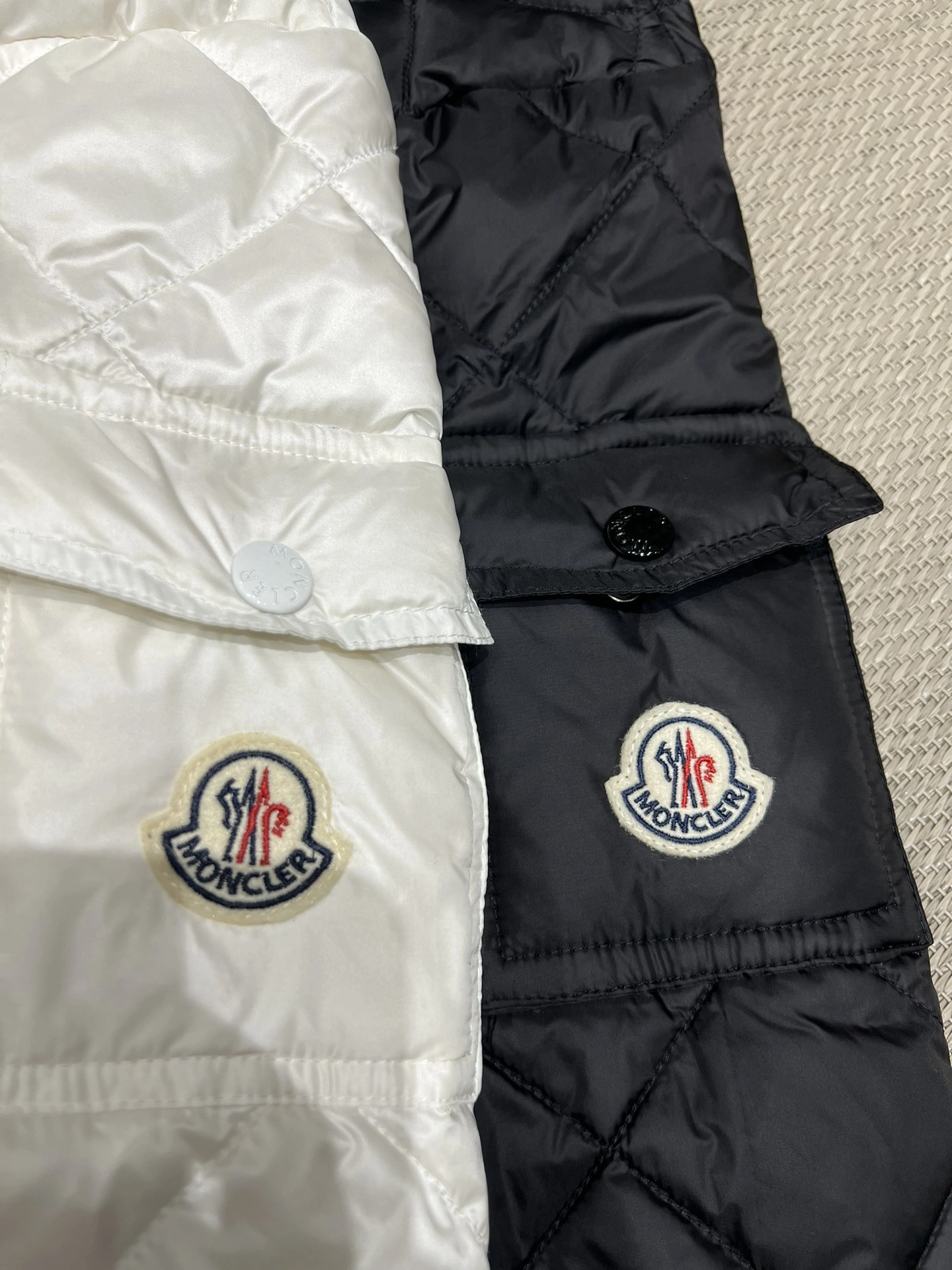Victoria-- 7o9385r Down jacket white goose down 2colour item: E-F140J1219-2H