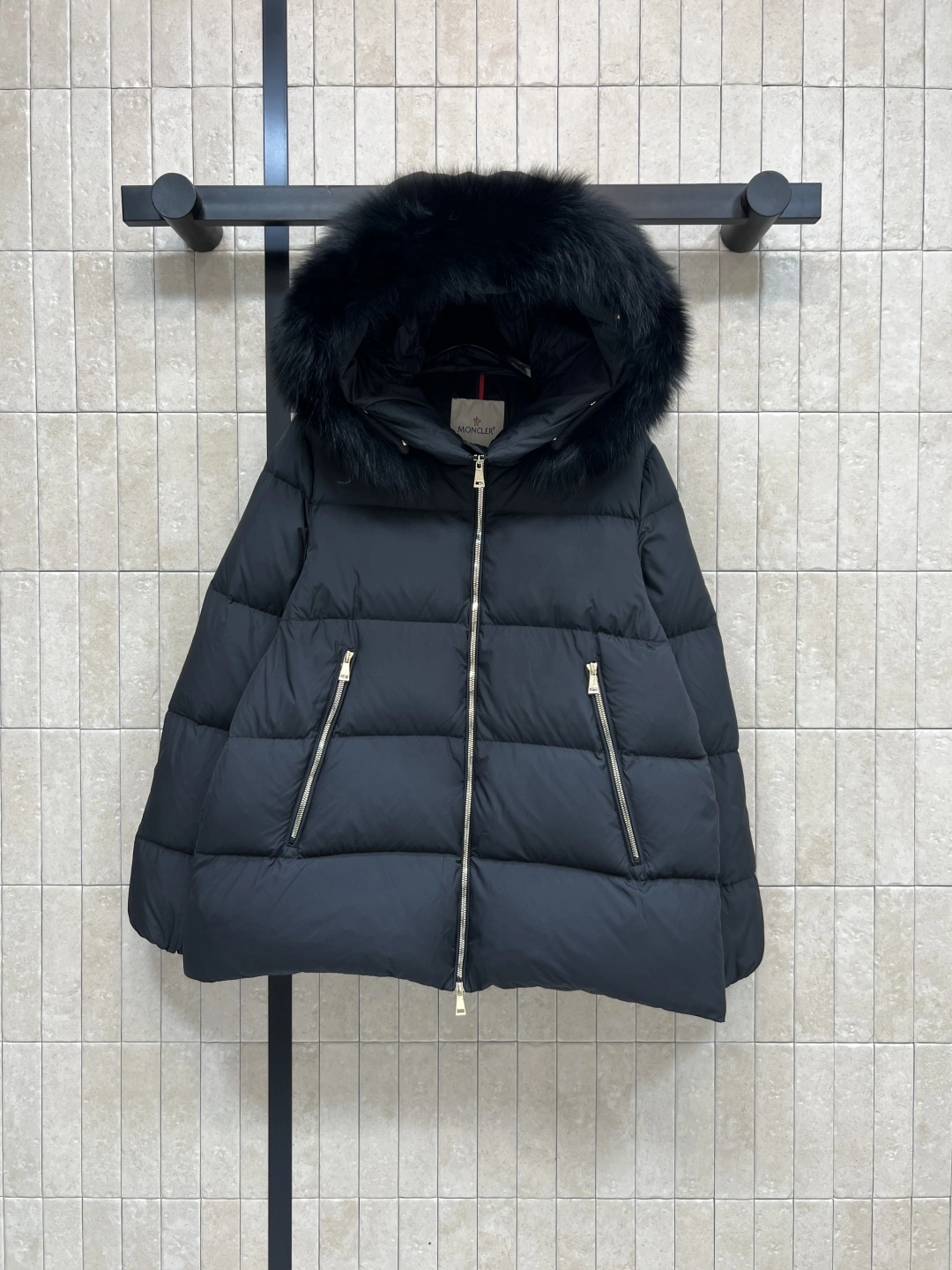 Victoria-- 7o9385r Down jacket white goose down 2colour item:E-F327J0929-2