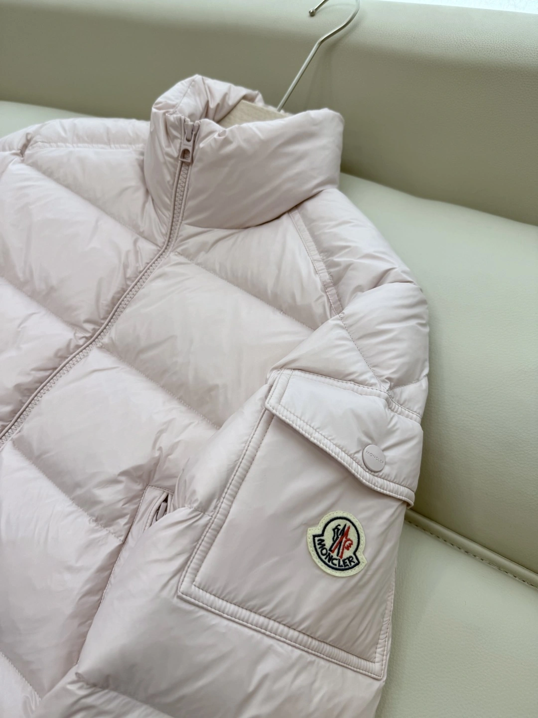 Victoria-- 7o9385r Down jacket white goose down 2colour item:E-F327J0932-2