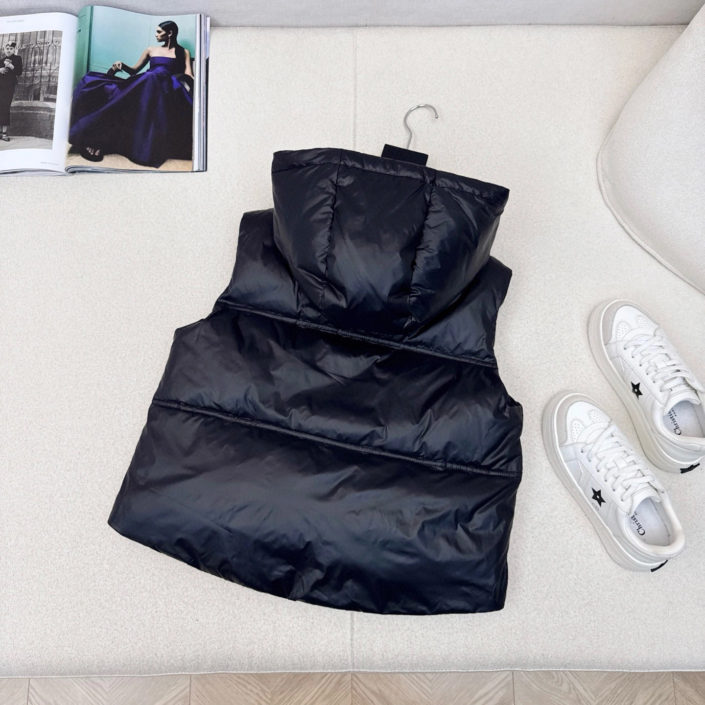 Victoria - 7o9385r Down jacket white goose down 3colour item:E-F327I1613-3H