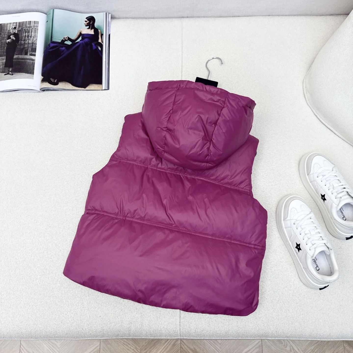 Victoria - 7o9385r Down jacket white goose down 3colour item:E-F327I1613-3H