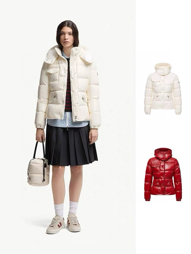 Victoria-- 7o9385r Down jacket white goose down 4colour item: E-F190I2957-4H