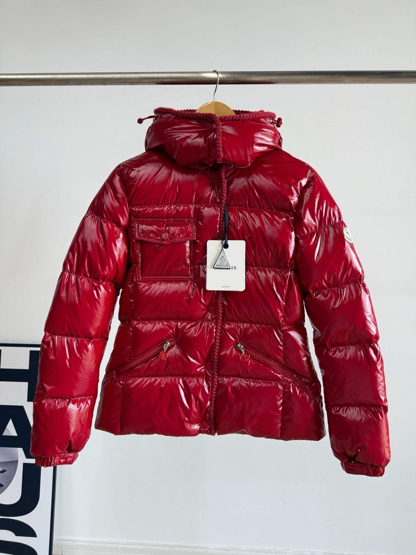 Victoria-- 7o9385r Down jacket white goose down 4colour item: E-F190I2957-4H