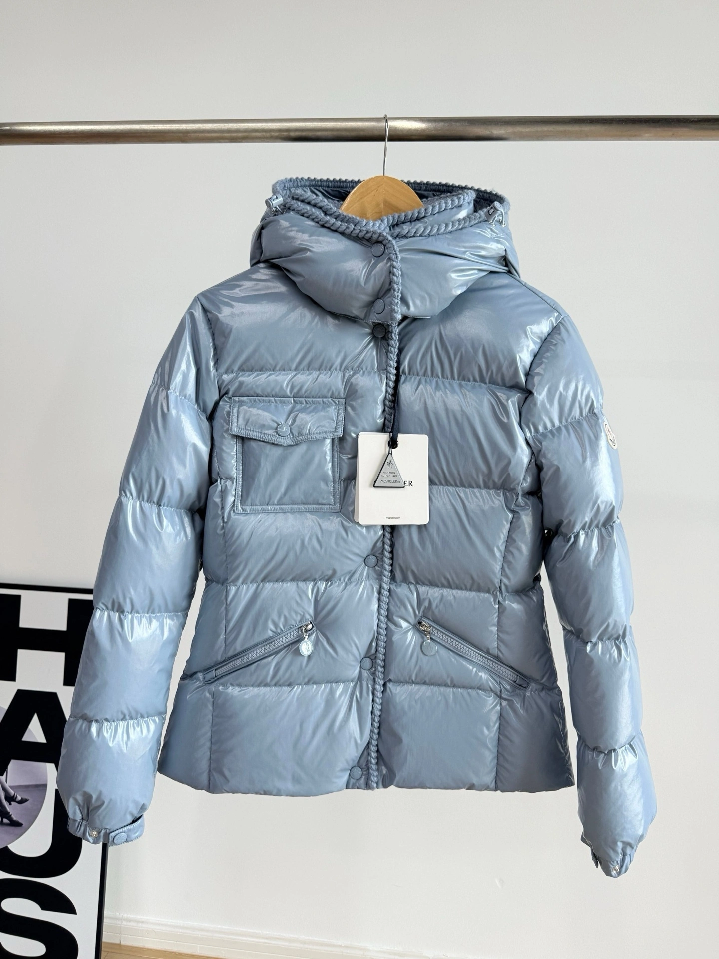 Victoria-- 7o9385r Down jacket white goose down 4colour item: E-F190I2957-4H