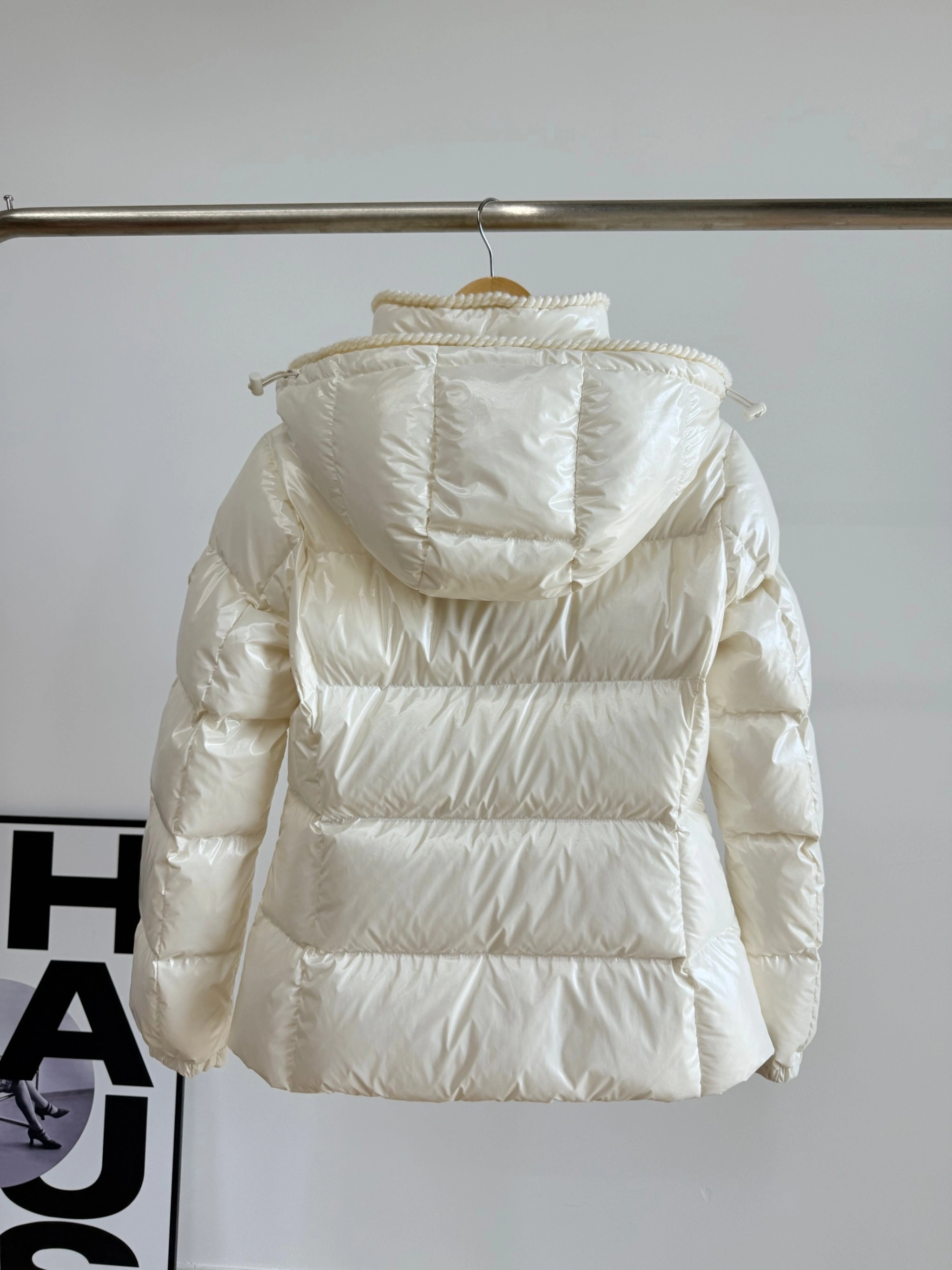 Victoria-- 7o9385r Down jacket white goose down 4colour item: E-F190I2957-4H