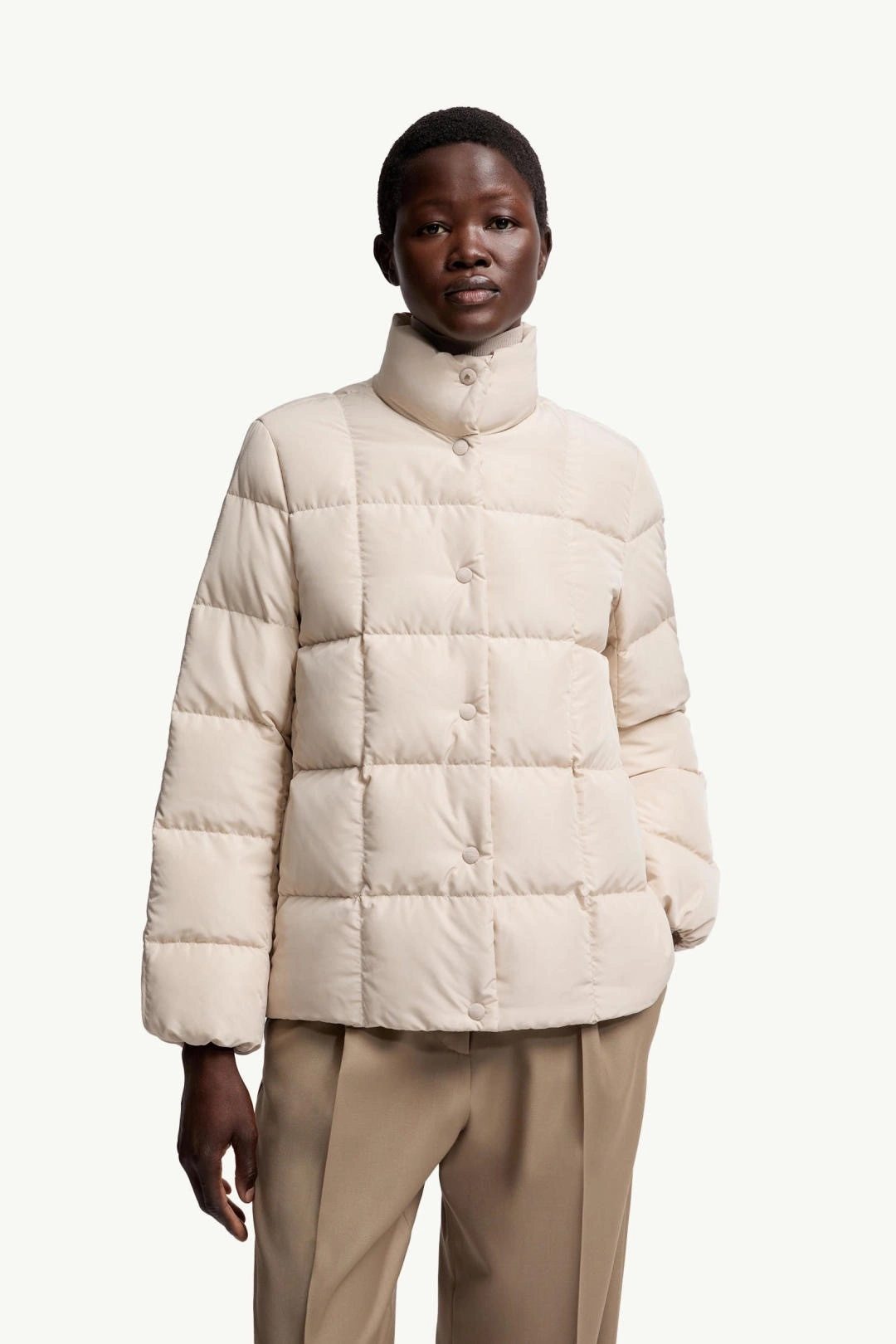 Victoria-- 7o9385r Down jacket white goose down item:E-F327J0931