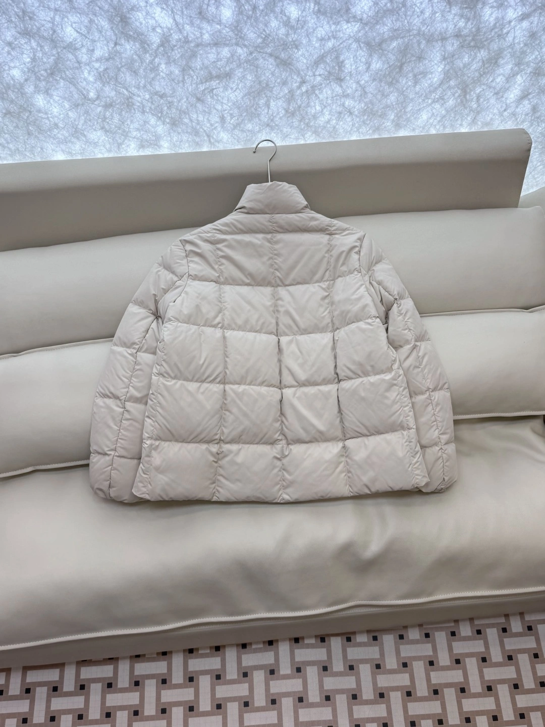 Victoria-- 7o9385r Down jacket white goose down item:E-F327J0931