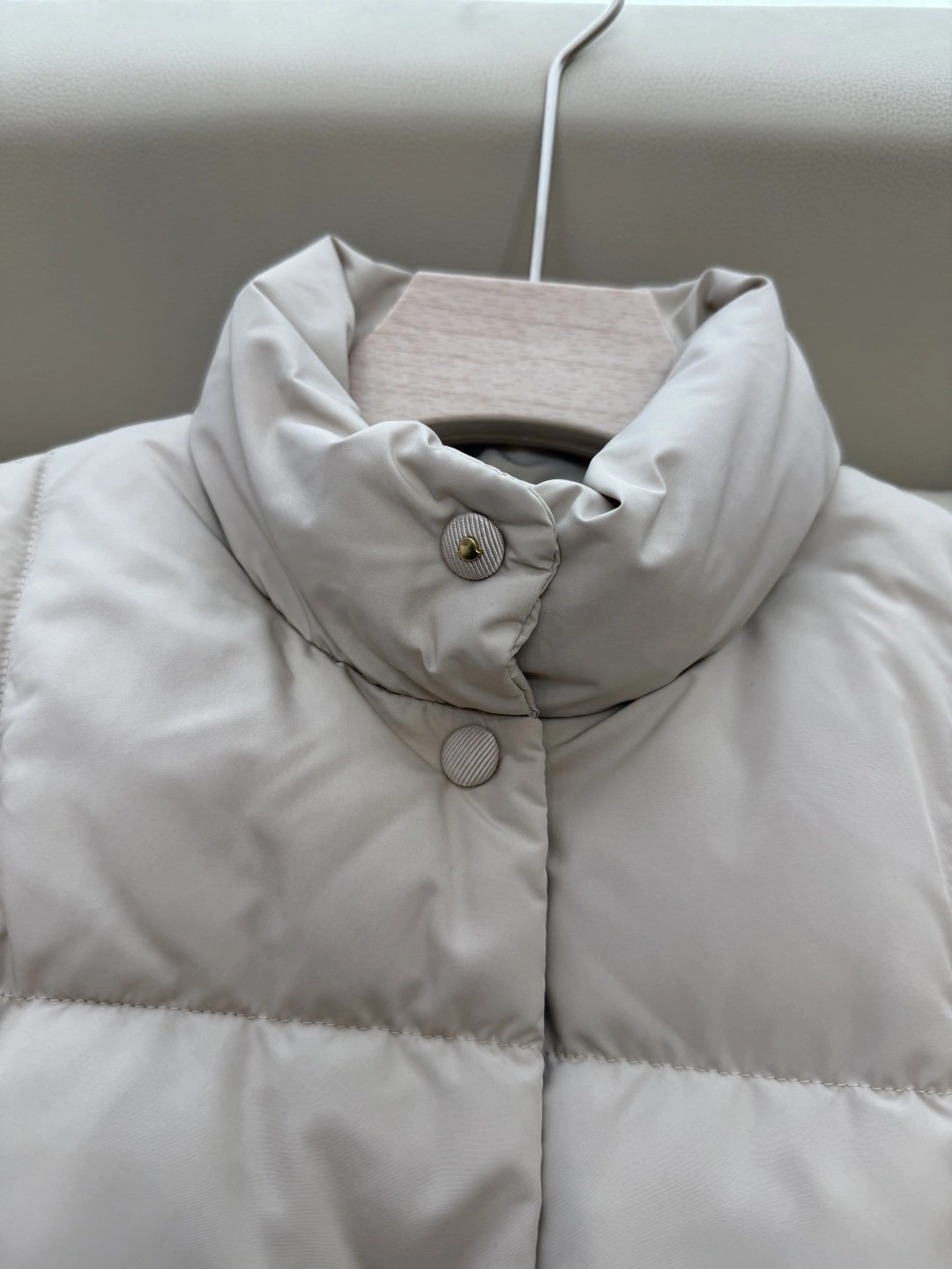 Victoria-- 7o9385r Down jacket white goose down item:E-F327J0931