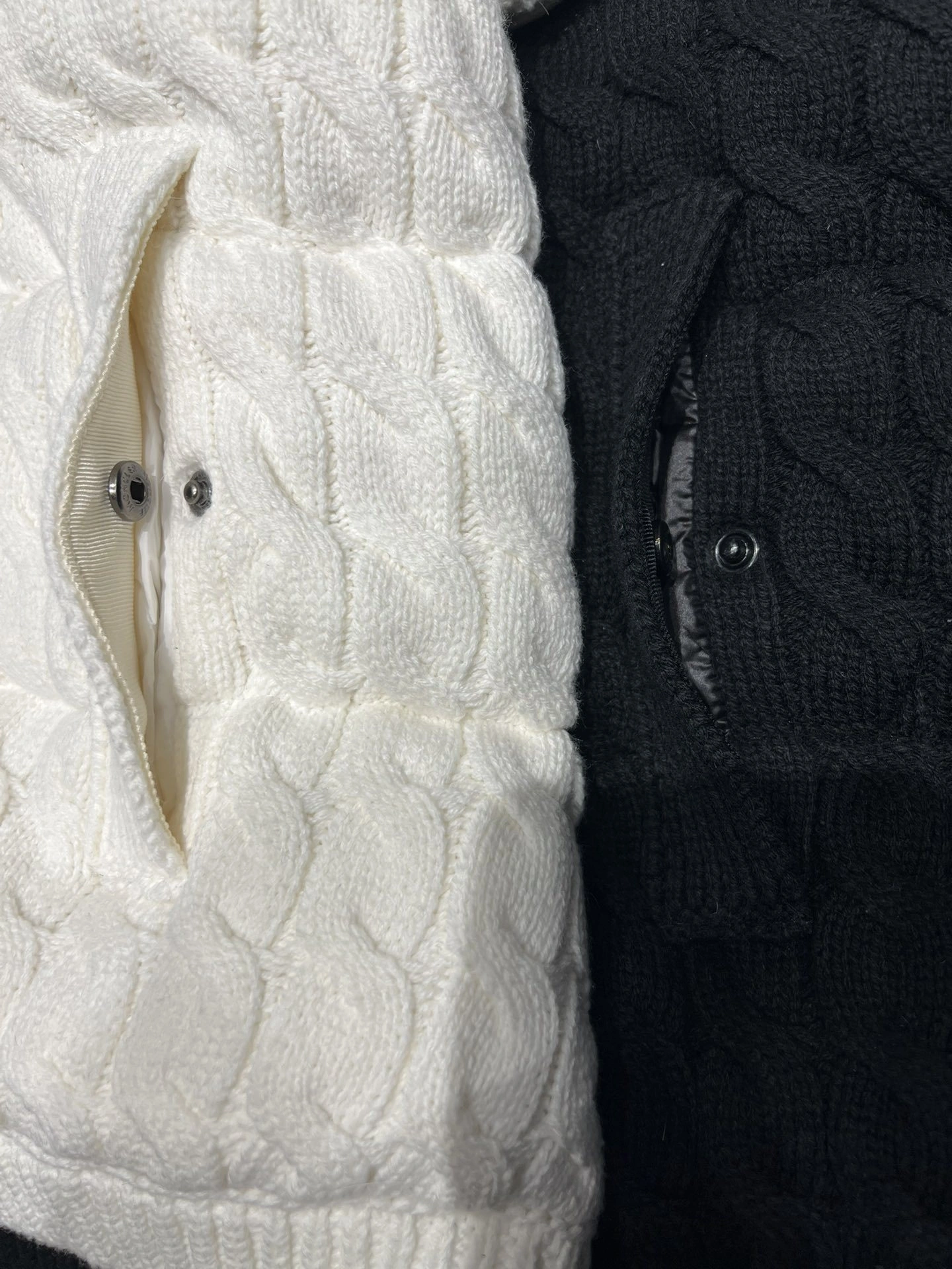 Victoria-- 7o9385r Down jacket white goose down nylon 2colour item:E-F140J2124-2H