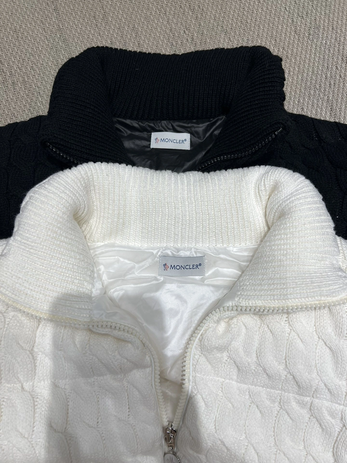 Victoria-- 7o9385r Down jacket white goose down nylon 2colour item:E-F140J2124-2H