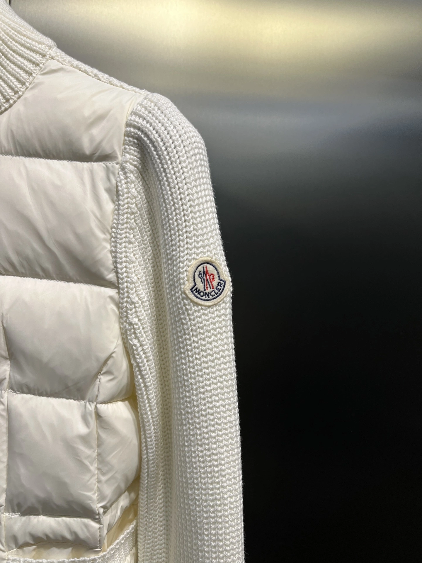 Victoria-- 7o9385r Down jacket white goose down wool 3colour item: E-F431J2004-3