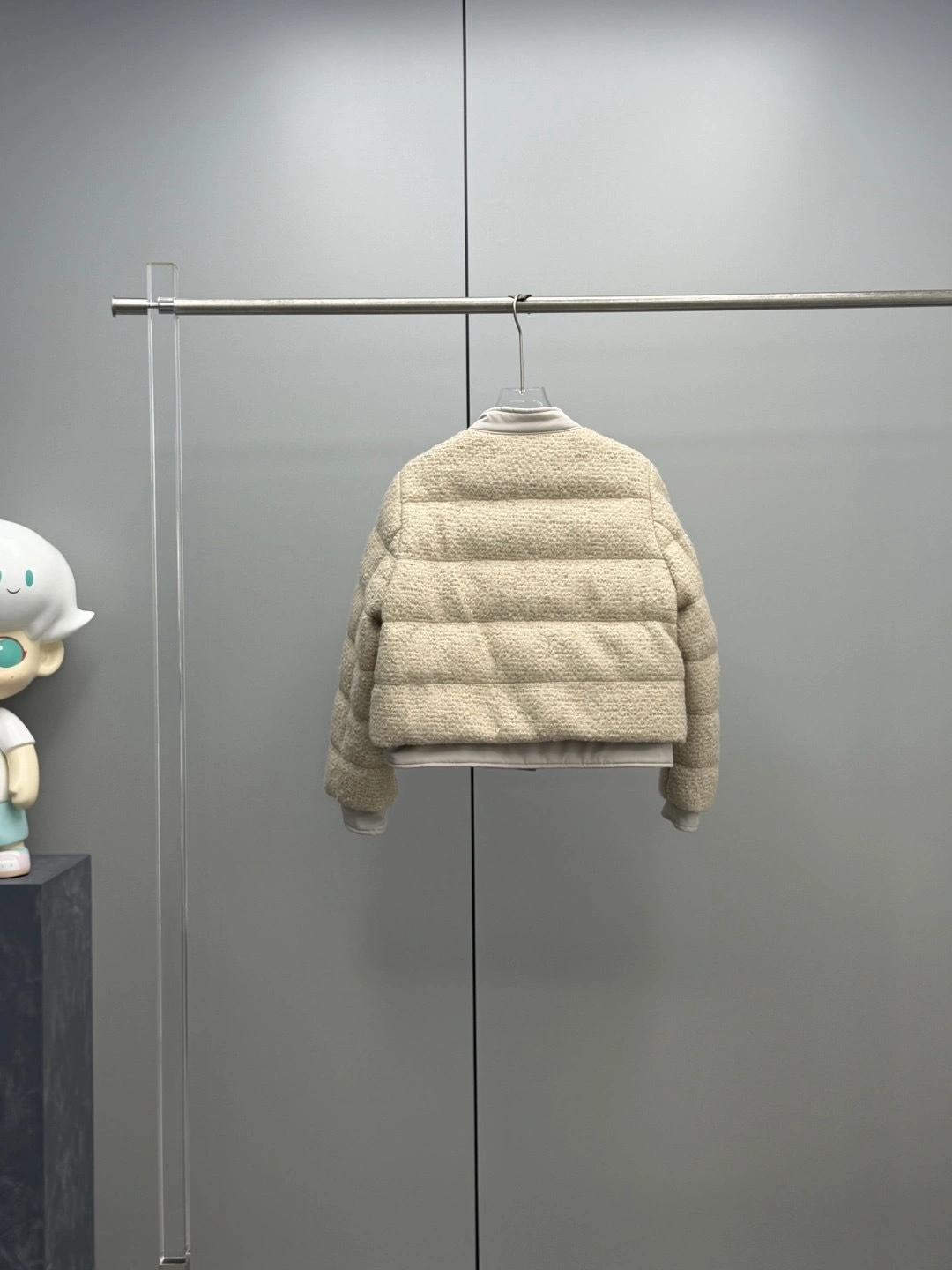 Victoria-- 7o9385r Down jacket wool 2colour item:E-F409J2220-2H