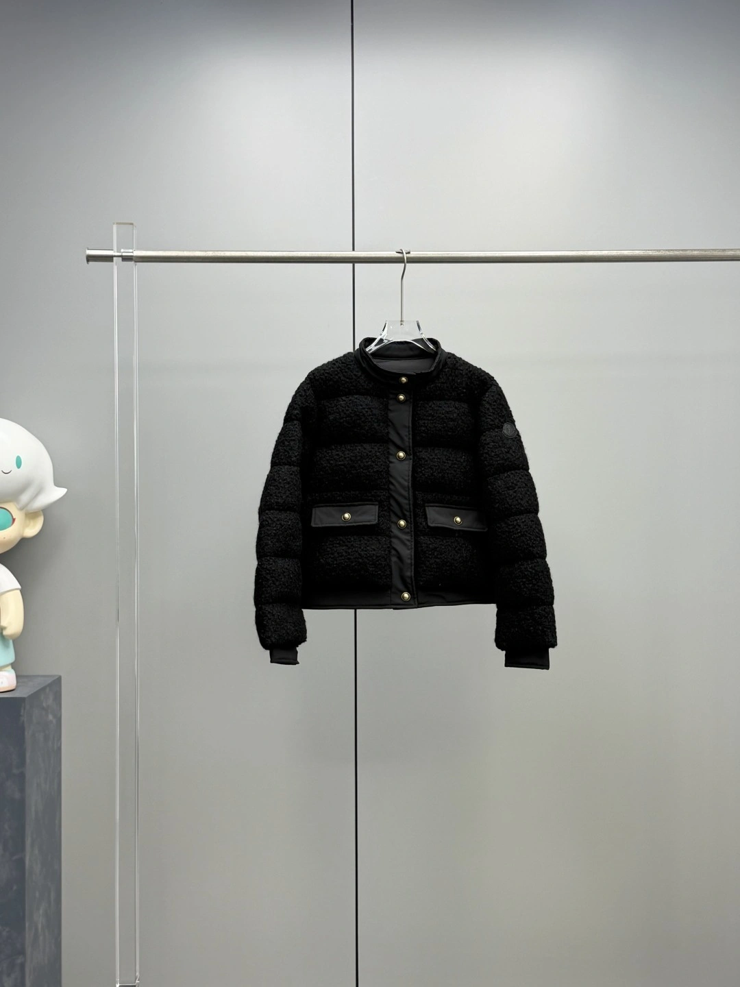 Victoria-- 7o9385r Down jacket wool 2colour item:E-F409J2220-2H