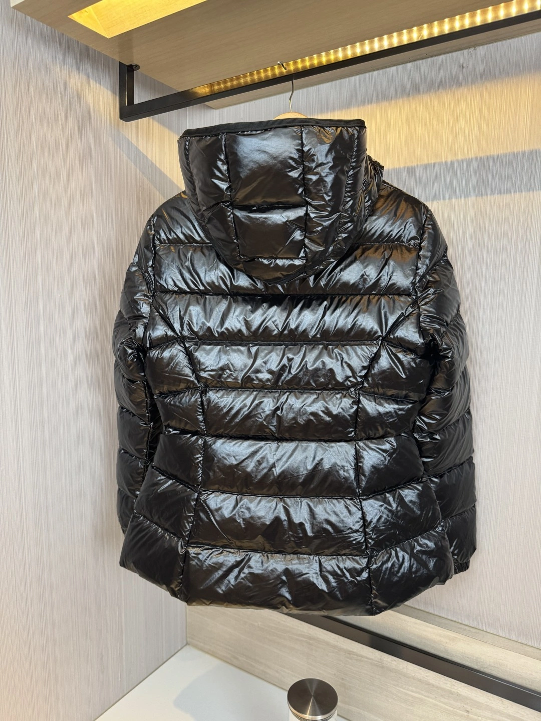 Victoria-- 7o9385r mocler barante Down jacket 2colour item: E-F409I1516-2