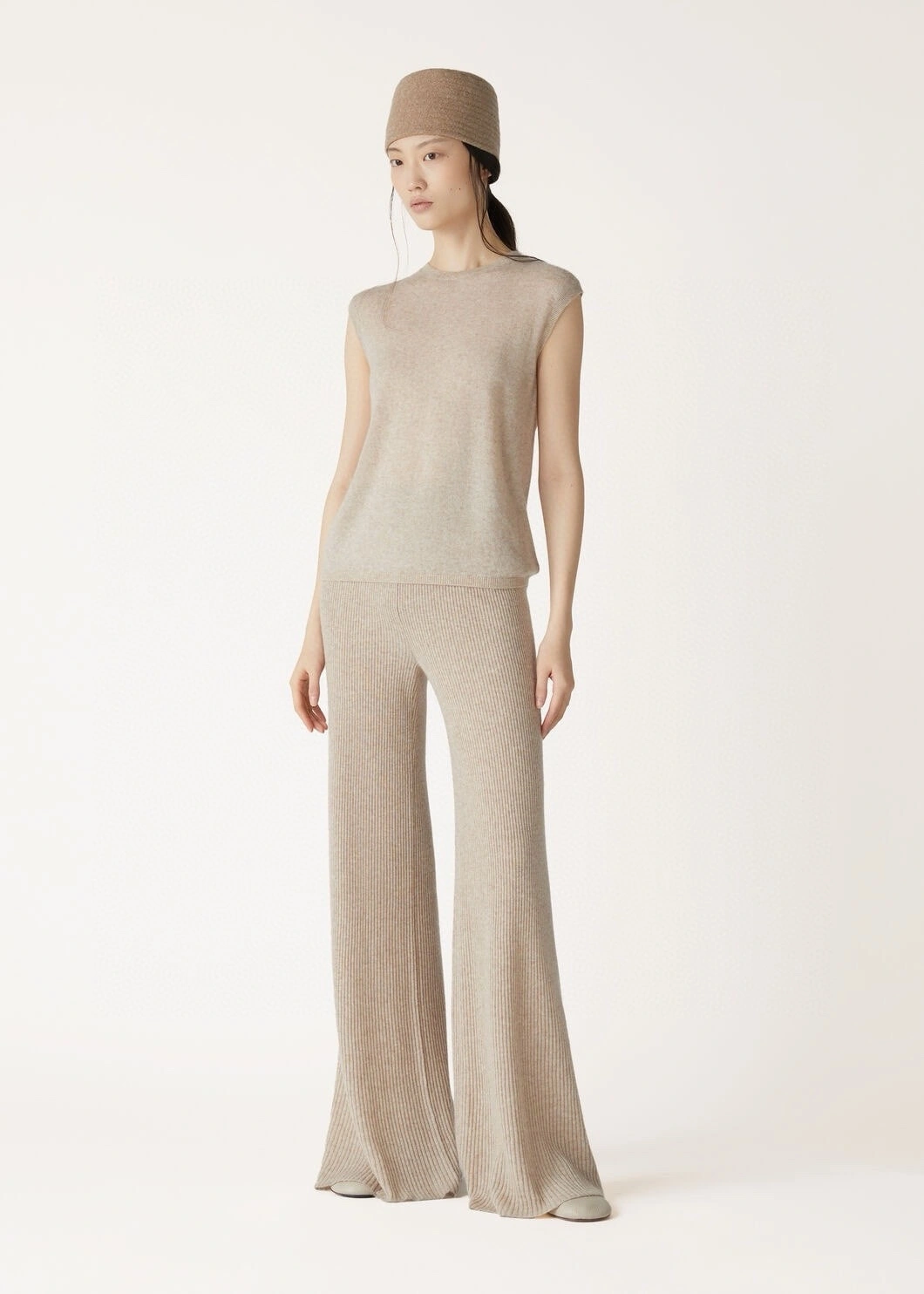 Victoria-- 8oro Pi191 100% cashmere suit 2colour item:D-F061I0706-2