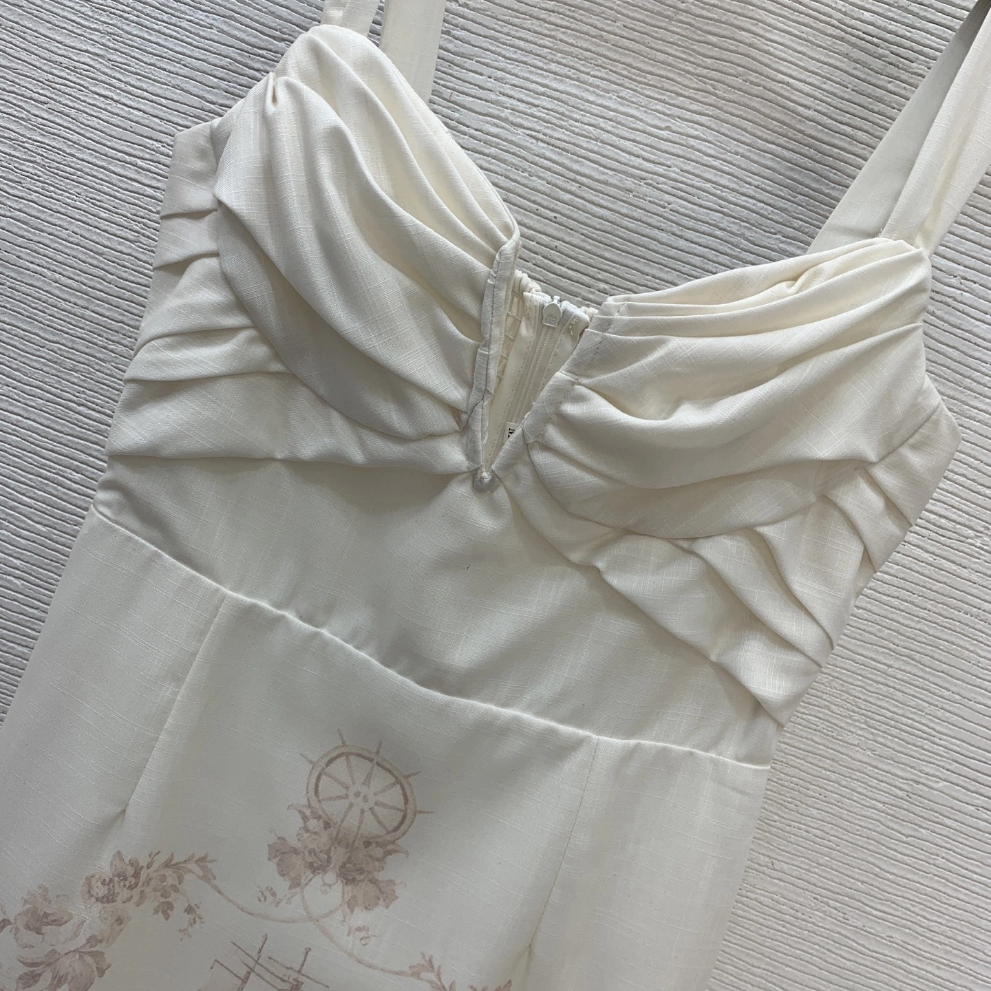 Victoria-- Zi775r7199 Cotton Linen fabric Slim Fit item:F-F044A1446H