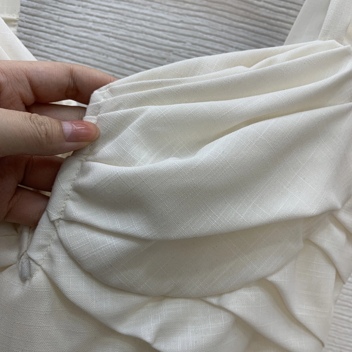 Victoria-- Zi775r7199 Cotton Linen fabric Slim Fit item:F-F044A1446H