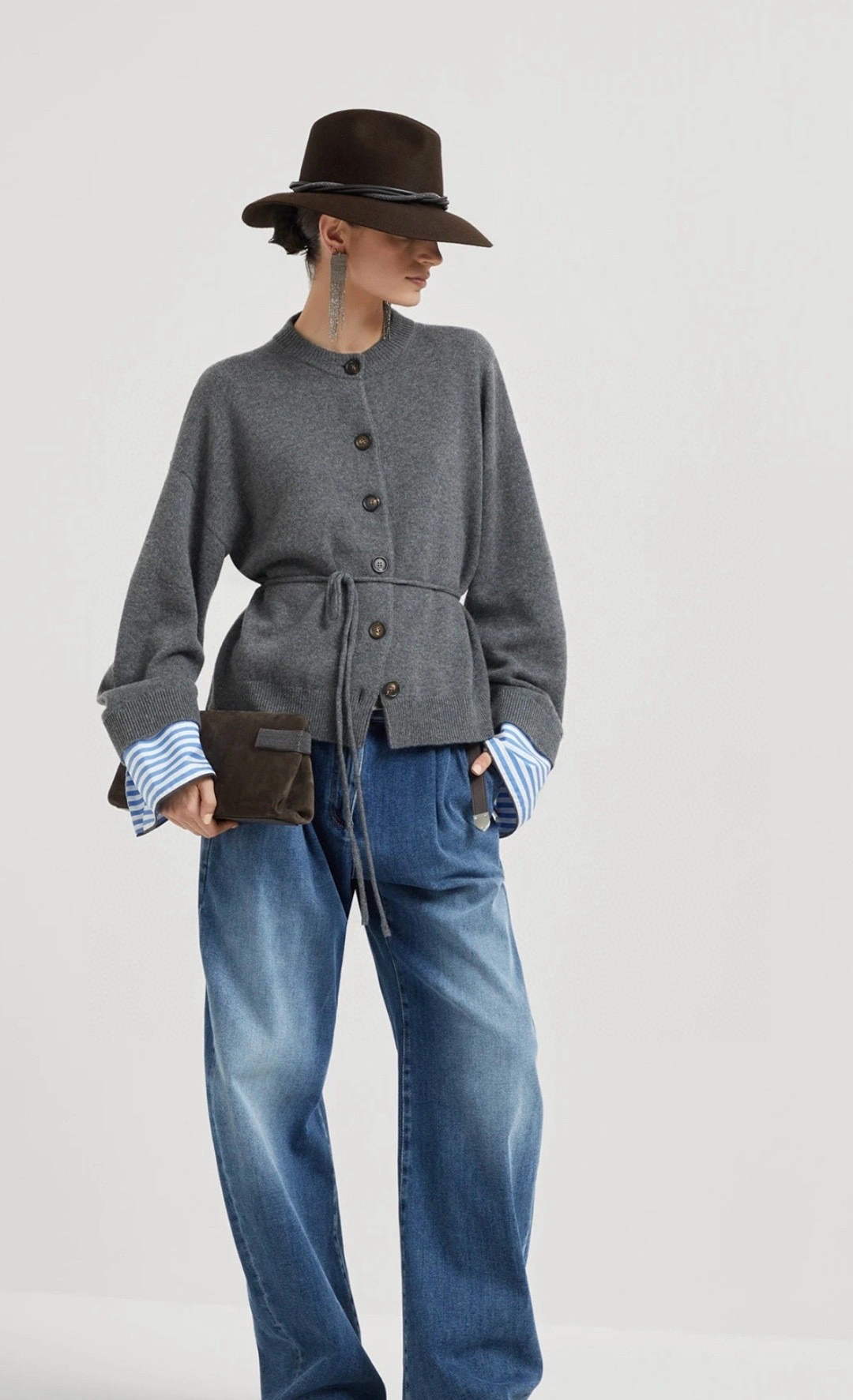 Victoria- 2ru9588o cashmere 2colour item:E-F140I2745-2H