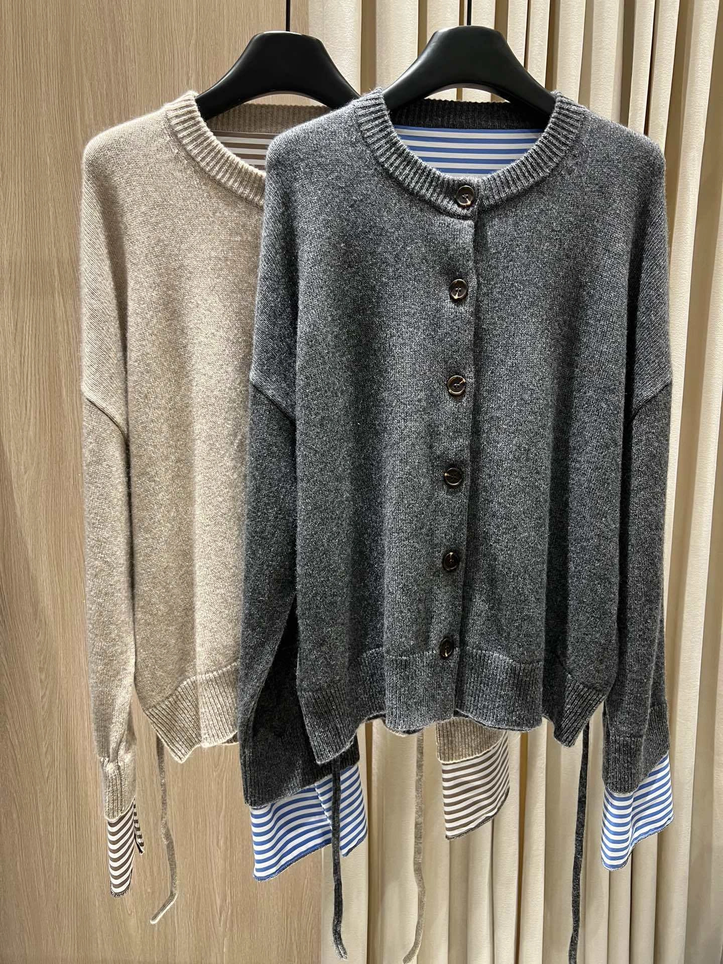 Victoria- 2ru9588o cashmere 2colour item:E-F140I2745-2H