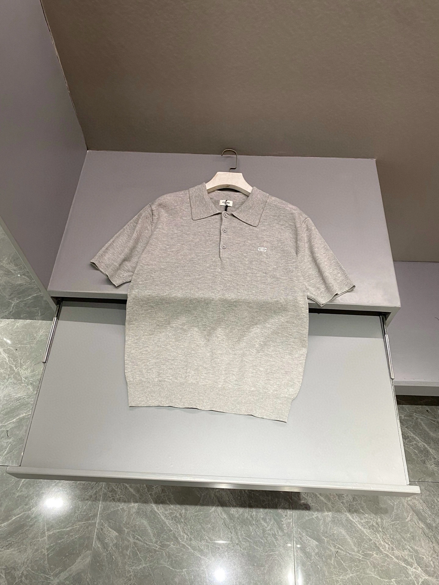 Victoria- 3h1958 Paris Triomphe embroidery Polo oversized item:E-F361D2810